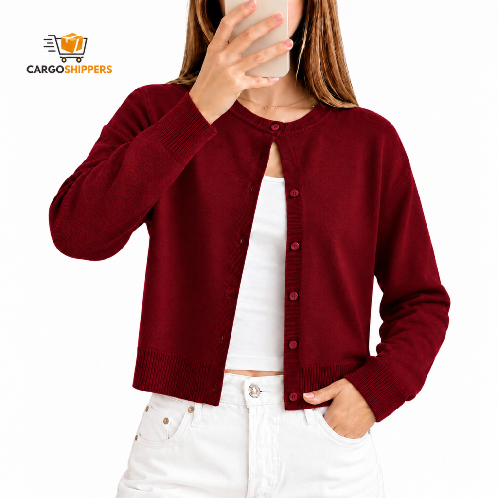 Cargosh__ippers Cardigan Branding Mockup